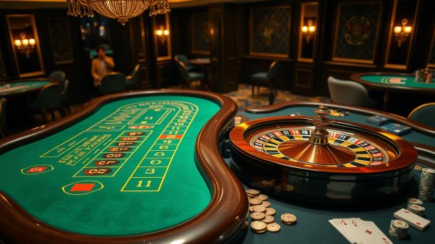 Permainan Live Casino Baccarat, Roulette, dan Blackjack